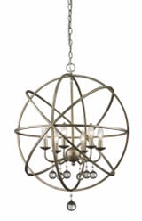 Acadia 6 Light Pendant 24 Inches Wide by 29.5 Inches High by Z-Lite - 415-6
