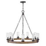Fen Glade 9 Light Large Outdoor Pendant by Bailey Street Home - 81-BEL-3001833