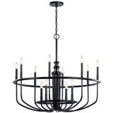 Capitol Hill 12 Light Oversized Chandelier by Kichler - 52305