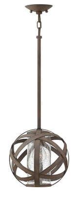 Brick Kiln Celyn 1 Light Small Outdoor Pendant by Bailey Street Home - 81-BEL-3001923