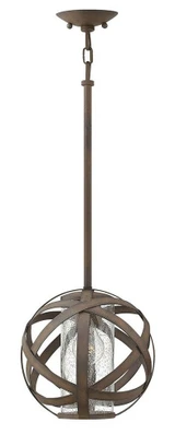 Brick Kiln Celyn 1 Light Small Outdoor Pendant by Bailey Street Home - 81-BEL-3001923