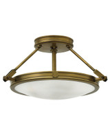 Gordon Parade 3 Light 16.5 Inch Wide Semi Flush Mount by Bailey Street Home - 81-BEL-3002255