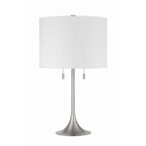 Neely 2 Light Table Lamp 30 Inch Tall and 17.01 Inch Wide by Craftmade - 87003