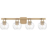 Celina 4 Light Bath Vanity 8.25 Inch Tall and 32 Inch Wide by Quoizel - CIA8632