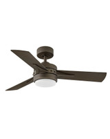 The Bridle Way 44 Inch 3 Blade Ceiling Fan with Light Kit by BSH - 81-BEL-4362395