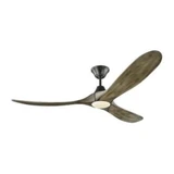 Highgrove Glebe 3 Blade 60 Inch Ceiling Fan with Light Kit by BSH - 96-BEL-3087746