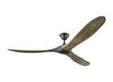 Househillmuir Crescent 3 Blade Ceiling Fan 70 Inches Wide by BSH - 96-BEL-2821492