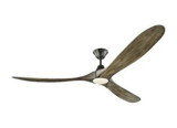 John Colligan Drive 3 Blade 70 Inch Ceiling Fan with Light Kit by BSH - 96-BEL-3087752