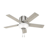 Fitzgerald 5 Blade Ceiling Fan with Light Kit 44 Inches Wide by Hunter Fans - 5158-138444