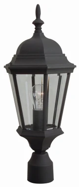 One Light Outdoor Medium Post Light 5.88 x 22 inches by Craftmade - Z255