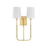 Glenmont 2 Light Wall Sconce 21 Inch Tall and 14 Inch Wide by Hudson Valley - 2072