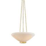 Awosting 3 Light Pendant 6.25 Inch Tall and 17 Inch Wide by Hudson Valley - 2317