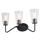 Beverly 3 Light Bath Vanity 11 Inch Tall and 22 Inch Wide by Vaxcel - W0440