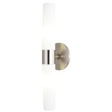 Elliot 2 Light Bath Vanity 20.5 Inch Tall and 5.5 Inch Wide by Vaxcel - W0457