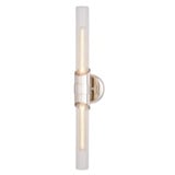 Webster 2 Light Bath Vanity 24.5 Inch Tall and 4.75 Inch Wide by Vaxcel - W0463