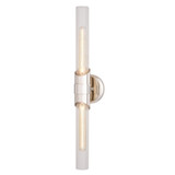 Webster 2 Light Bath Vanity 24.5 Inch Tall and 4.75 Inch Wide by Vaxcel - W0463