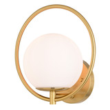 Bucktown 1 Light Wall Sconce 9.75 Inch Tall and 9.5 Inch Wide by Vaxcel - W0475