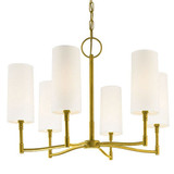 Dillon 6 Light Medium Chandelier by Hudson Valley - 366