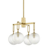 Jewett 4 Light Medium Chandelier by Hudson Valley - 7104