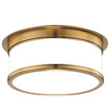 Geneva 2 Light 12.25 Inch Wide Flush Mount by Hudson Valley - 712