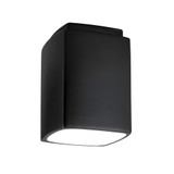 Radiance 1 Light 6.5 Inch Outdoor Rectangle Flush Mount by Justice Design - CER-6110W