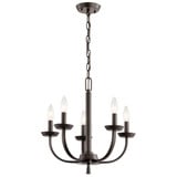 Kennewick 5 Light Small Candle Style Chandelier by Kichler - 52385