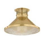 Highclere 1 Light Flush Mount 12.25 Inch X 17.75 Inch Wide by Hudson Valley - MDS2403