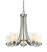 Willow 5 Light Chandelier 25.25 Inches Wide by 22.25 Inches High by Z-Lite - 426W