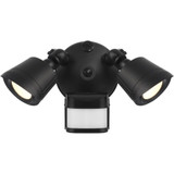 22W 2LED 3CCT Motion Sensor Double FloodLight 7.87 Inch Wide by Savoy House - 4-FLOOD-MS-A2-3CCT