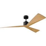 Adler 60 3 Blade Ceiling Fan 12.5 Inch Tall and 60 Inch Wide by Generation - 3ADR60