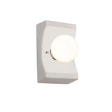 Ambiance 1 Light Scoop Wall Sconce 8 Inch Tall by Justice Design - CER-3025