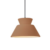 Radiance 1 Light Trapezoid Pendant by Justice Design - CER-6420