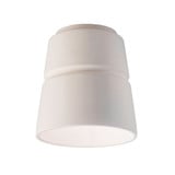 Radiance 1 Light 7.5 Inch Wide Cone Ceramic Flush Mount by Justice Design - CER-6150