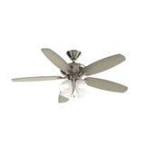 Renew Premier 5 Blade Ceiling Fan with Light Kit 52 Inch Wide by Kichler  - 330162