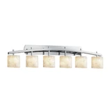 Alabaster Rocks Archway Vanity Light 56.5 Inch Wide by Justice Design - ALR-8596-30