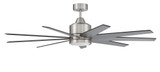 Champion 60 Inch 9 Blade Ceiling Fan with Light Kit by Craftmade - CHP60