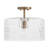 Emerson 1 Light 15 Inch Wide Semi Flush Mount by Capital - 241311