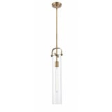 Pilaster 1 Light Mini Stem Hung Pendant 14.5 Inch Tall by Innovations - 413-1SS-G413-1S-4