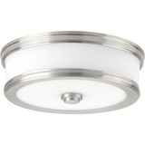 Bezel 1 Light 10.5 Inch Wide Flush Mount by Progress - P350085