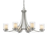 Willow 6 Light Chandelier 35.25 Inches Wide by 22.25 Inches High by Z-Lite - 426CH