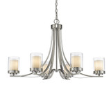 Willow 6 Light Chandelier 35.25 Inches Wide by 22.25 Inches High by Z-Lite - 426CH
