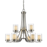 Willow 9 Light Chandelier 31.25 Inches Wide by 29.25 Inches High by Z-Lite - 426-9C