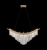 Arpeggio 2.5W LED Linear Pendant 21.75 Inch and 44.75 Inch Wide by Fine Art - 100076