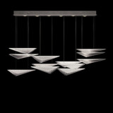 Volo 6.5W LED Rectangular Pendant 14 Inch Tall and 58 Inch Wide by Fine Art - 100118