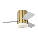 Era 32 Hugger 3 Blade Ceiling Fan with Light Kit 32 Inch Wide Generation - 3ERHR32