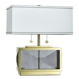 Celeste 2 Light Table Lamp 21 Inch Tall and 18 Inch Wide by Stylecraft - TDL212159
