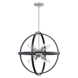 Renfro 8 Light Sphere Chandelier 66.25 Inch Tall by LUMLight - 3095