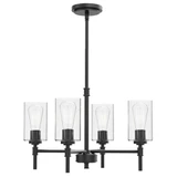 Wexton 4 Light Chandelier 58.25 Inch Tall and 20.5 Inch Wide by LUMLight - 3111