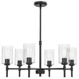 Wexton 6 Light Chandelier 58.25 Inch Tall and 26.38 Inch Wide by LUMLight - 3112
