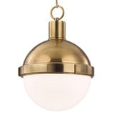 Lambert 1 Light Medium Pendant 19.75 Inch Tall by Hudson Valley - 615